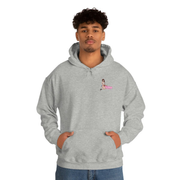 FBG hoodie mechanic pink and white logo - Image 11