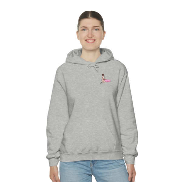 FBG hoodie mechanic pink and white logo - Image 12