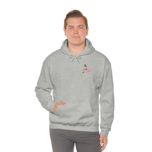 FBG hoodie mechanic pink and white logo - Image 13