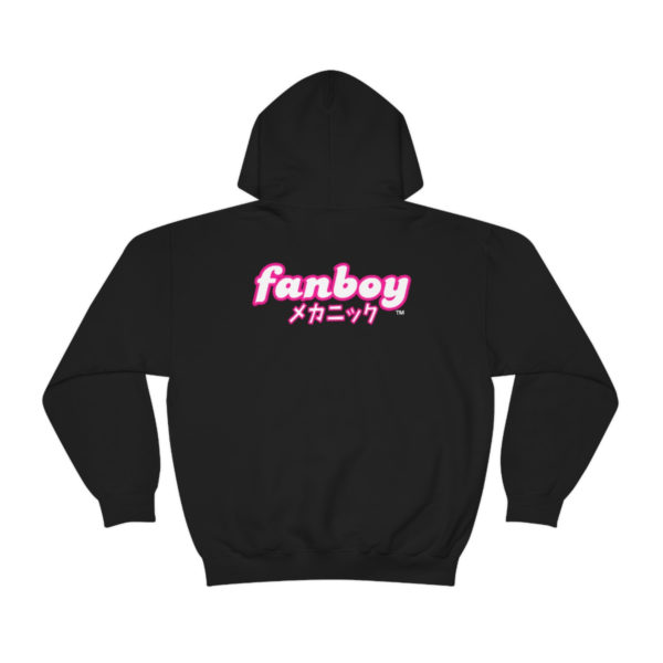 FBG hoodie mechanic pink and white logo - Image 3