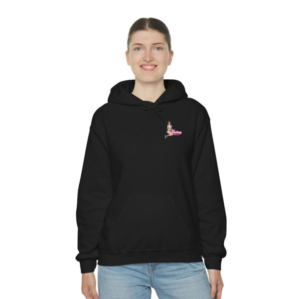 FBG hoodie mechanic pink and white logo - Image 6