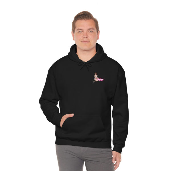 FBG hoodie mechanic pink and white logo - Image 7