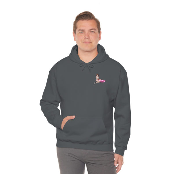 FBG hoodie mechanic pink and white logo - Image 20
