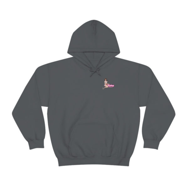 FBG hoodie mechanic pink and white logo - Image 15
