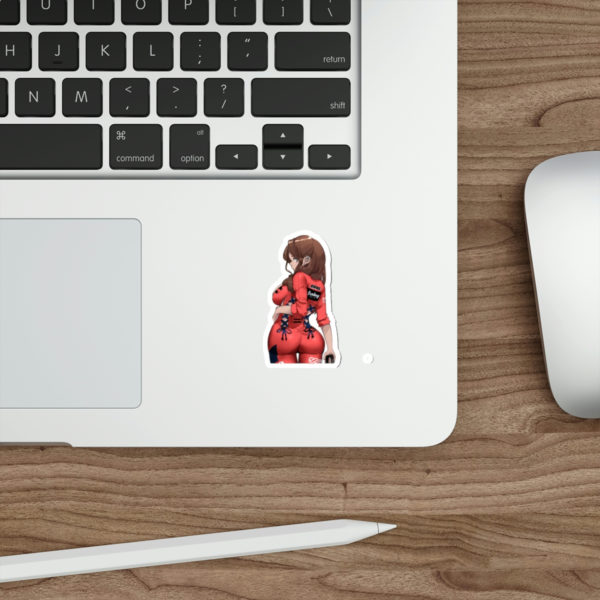 Fanboy garage umbrella girl Half body sticker - Image 9
