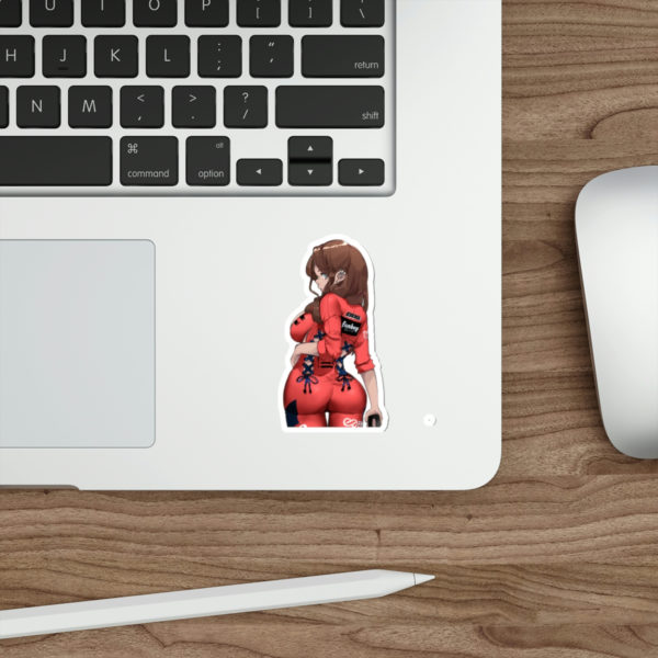 Fanboy garage umbrella girl Half body sticker - Image 13
