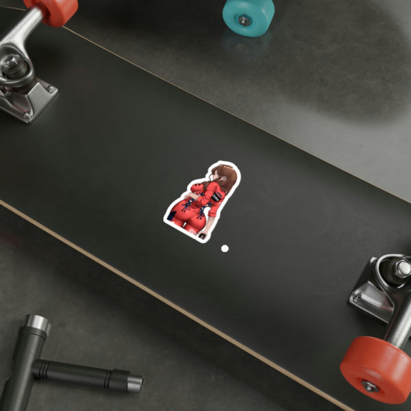 Fanboy garage umbrella girl Half body sticker - Image 14