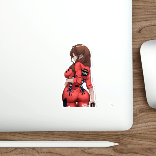 Fanboy garage umbrella girl Half body sticker - Image 17