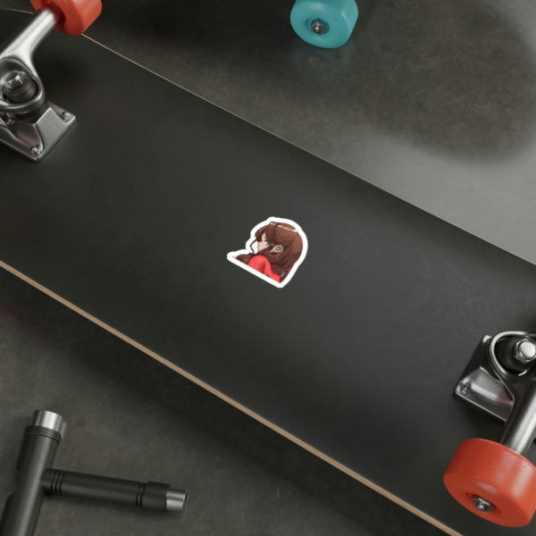 Fanboy Garage umbrella girl Peeker Sticker - Image 3