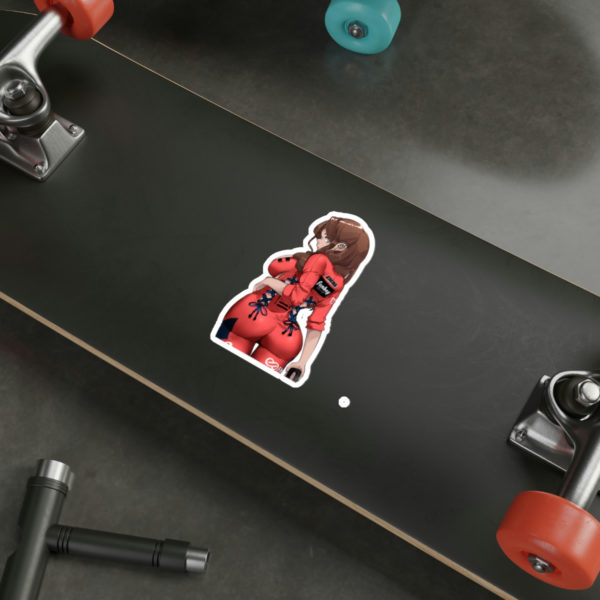 Fanboy garage umbrella girl Half body sticker - Image 3