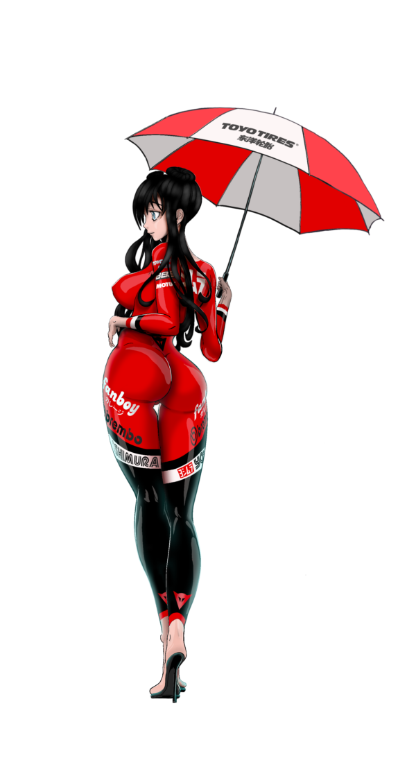 Fanboy Garage paddock girl sticker - Image 2