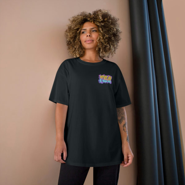 FBG Short Sleeve Garage Door / Anime Graffiti logo  - Champion T-Shirt - Image 4