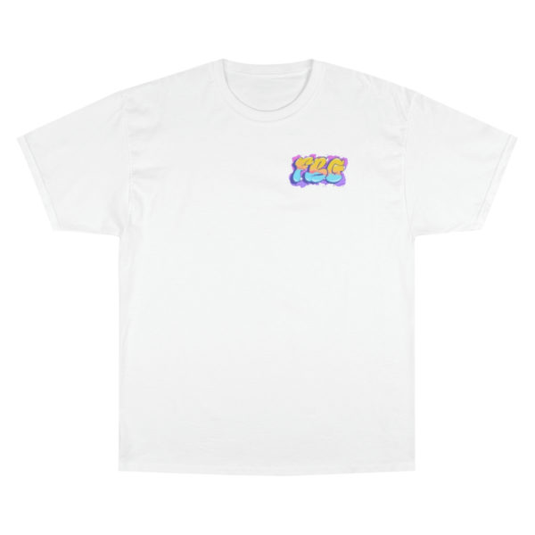 FBG Short Sleeve Garage Door / Anime Graffiti logo  - Champion T-Shirt - Image 5